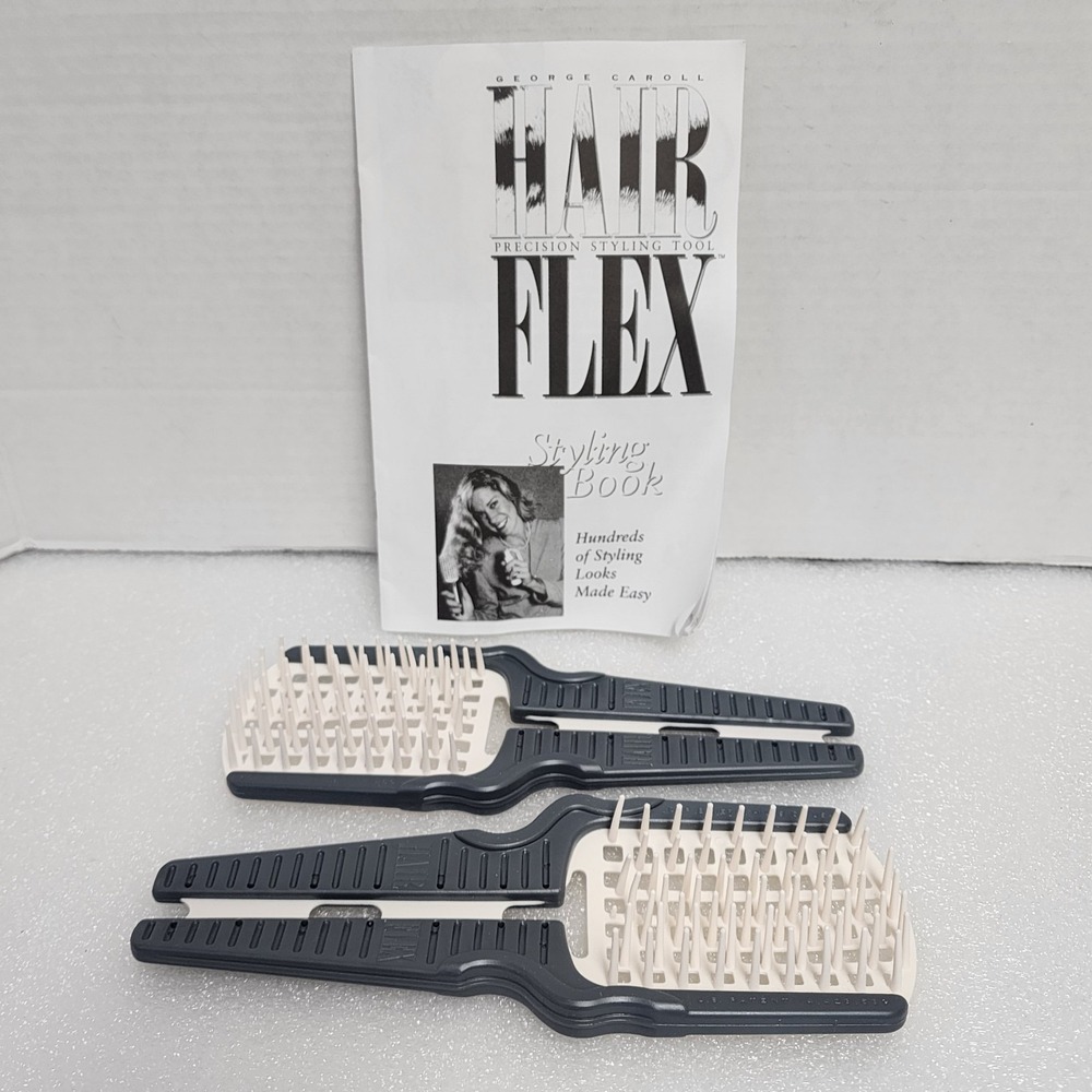 Bendi Brush Blue Round Hairstyle Brush Comb 4 Combos Volumizer Teasing Combs New